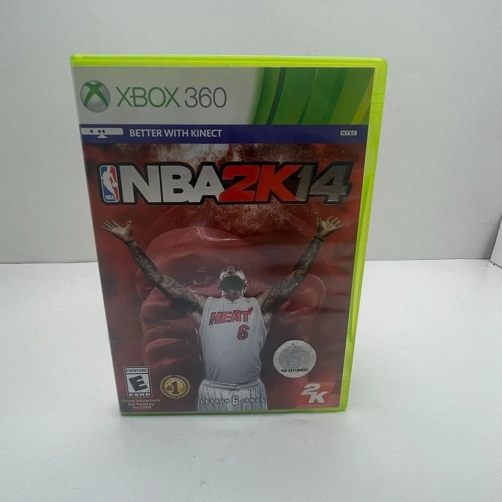 NBA 2K14 LeBron James X360 (Microsoft Xbox 360, 2013) Complete W/ Manual